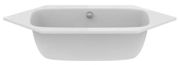 Ideal Standard i.life - Šesťuholníková vaňa 1900x900 mm, s prepadom, biela T476701