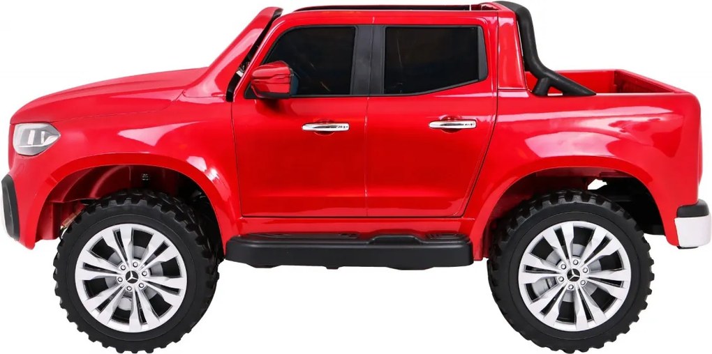 Ramiz Mercedes Benz Trieda X Detská farba Červený pickup