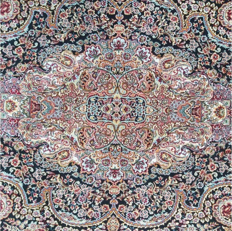 DY Prémiový koberec s exkluzívnym vzorom Pers 06 - modrá Rozmer: 200x300 cm