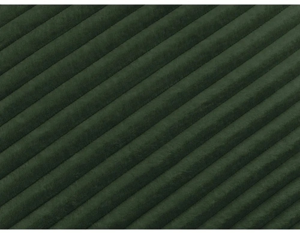 Tmavozelená čalúnená dvojlôžková posteľ s úložným priestorom a roštom 180x200 cm Jade – Bobochic Paris