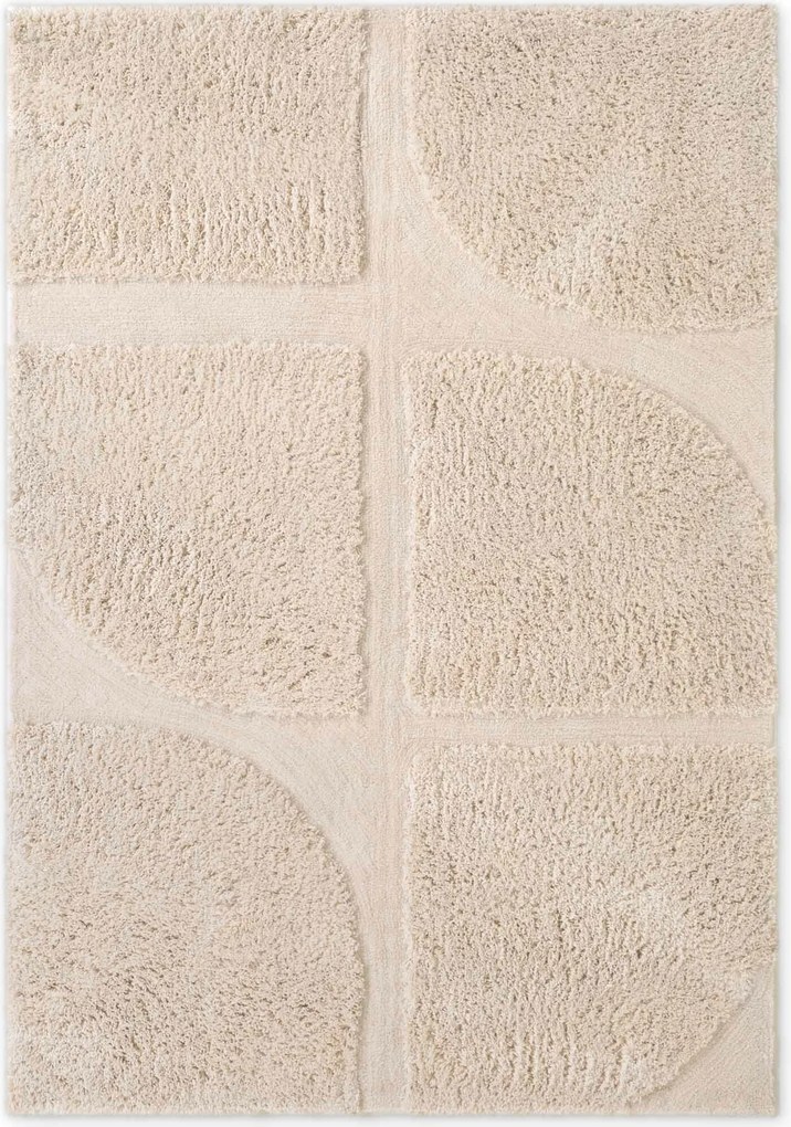 Ted Baker, Kusový koberec Ted Baker Lambeth 106371 Cream, 120x180, biela, detská izba