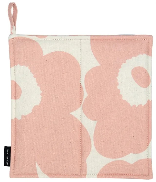 Štvorcová chňapka Pieni Unikko, broskyňová