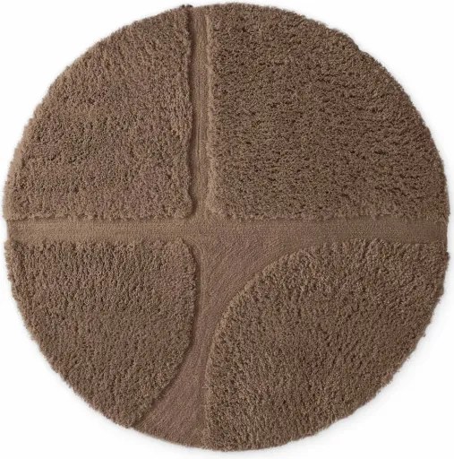 Koberec Ted Baker Lambeth hnedý kruh