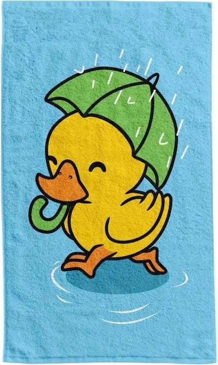 FARO Detský uterák bavlnený Duck 30x50 cm