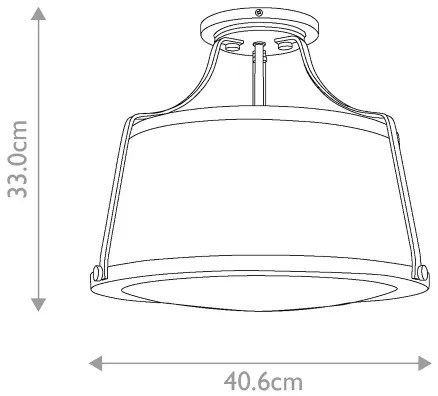 Hinkley - Prisadený luster CHARLOTTE 3xE27/75W/230V mosadz