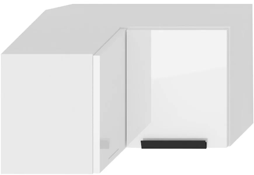 Kuchynská skrinka Denis wrn36 pl biely satén mat/biela