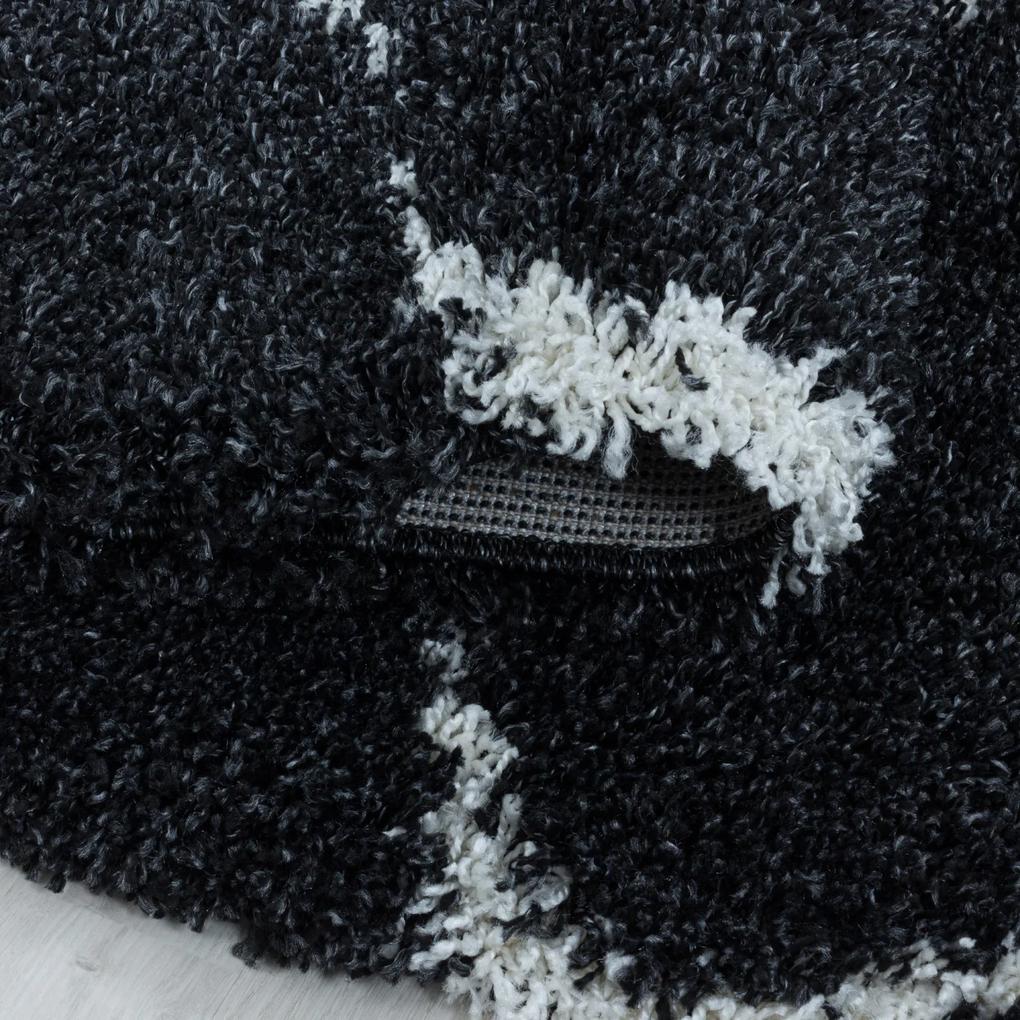Ayyildiz koberce Kusový koberec Salsa Shaggy 3201 antracit - 160x230 cm