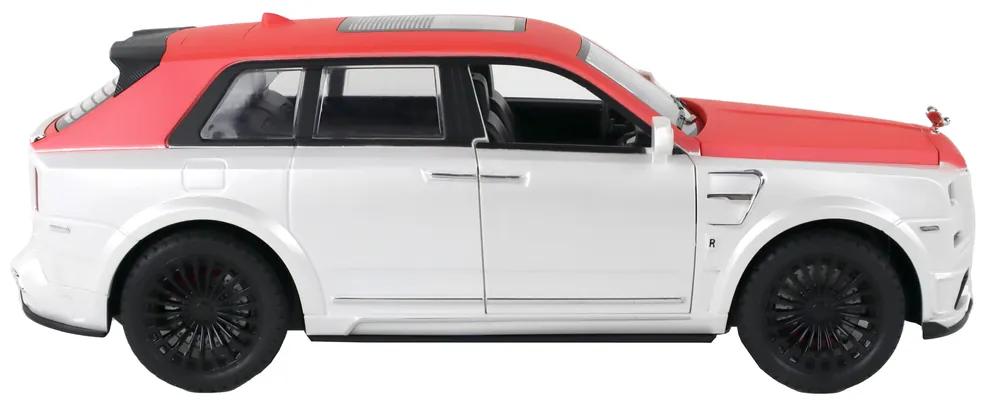 Lean Toys Auto na diaľkové ovládanie 1:20 – bielo-červené