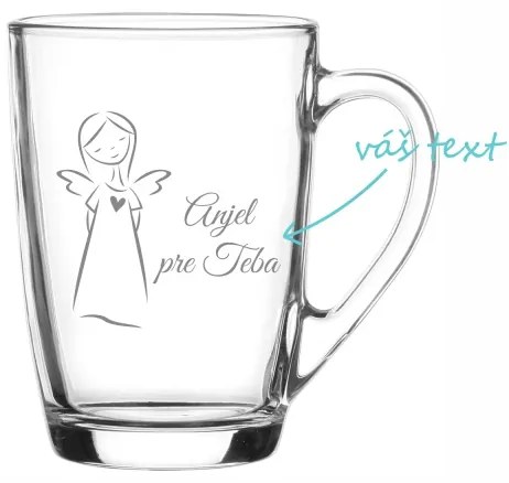 Personalizovaný hrnček Anjel pre Teba 300 ml