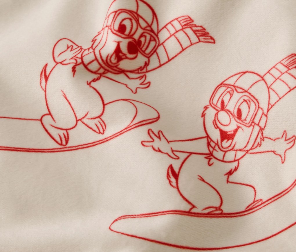 Plyšová posteľná bielizeň »Mickey and Friends«, štandardná veľkosť