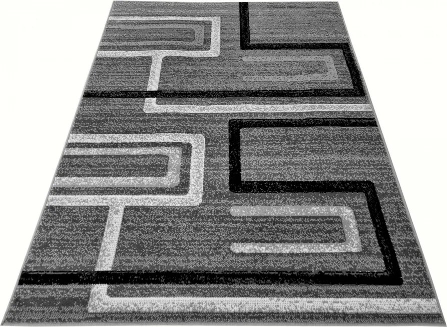DC Koberec PP 1002 sivá Rozmer: 50×90 cm