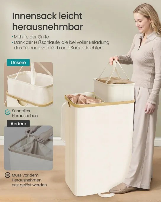 Kôš na bielizeň LCB532WD01