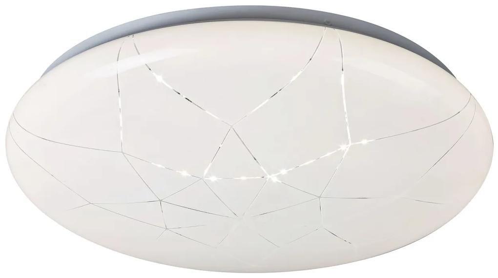 RABALUX Inteligentné stropné svietidlo LED DAMIEN, 24W, 3000K-6500K, 39cm, okrúhle