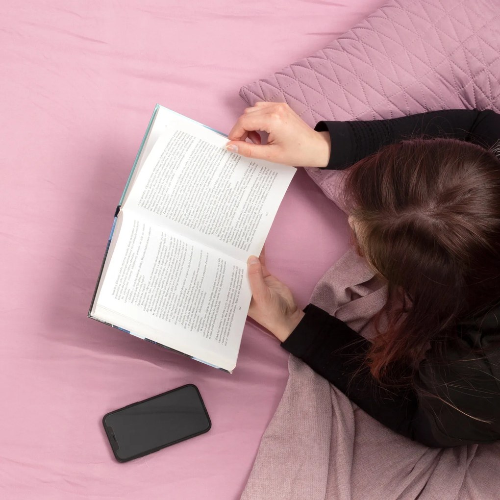 MAKOSATÉNOVÉ PRESTIERADLO DINA 200X220 CM ČIERNE