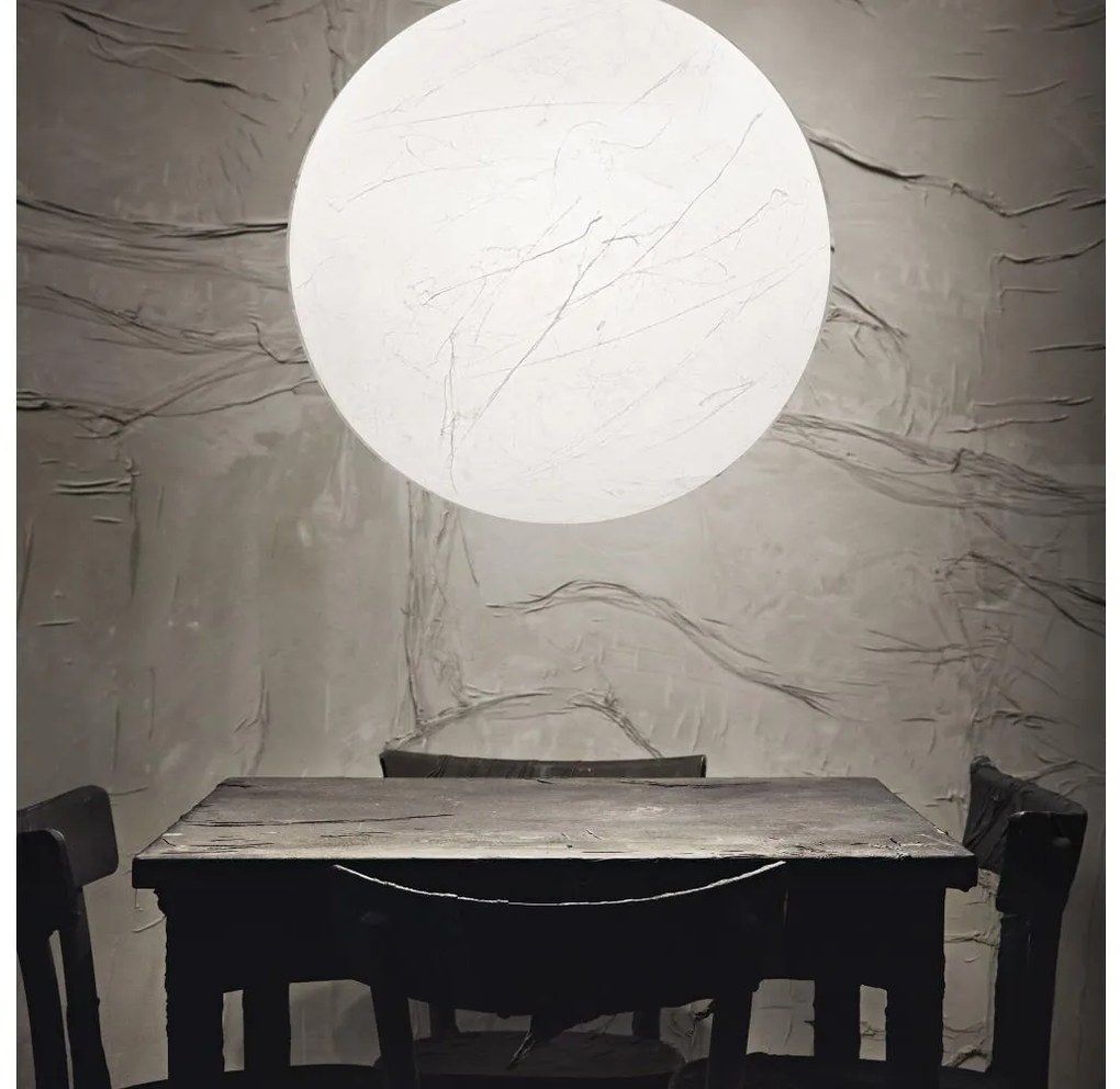 Ideal Lux - Luster na lanku CARTA 1xE27/60W/230V pr. 60 cm biela