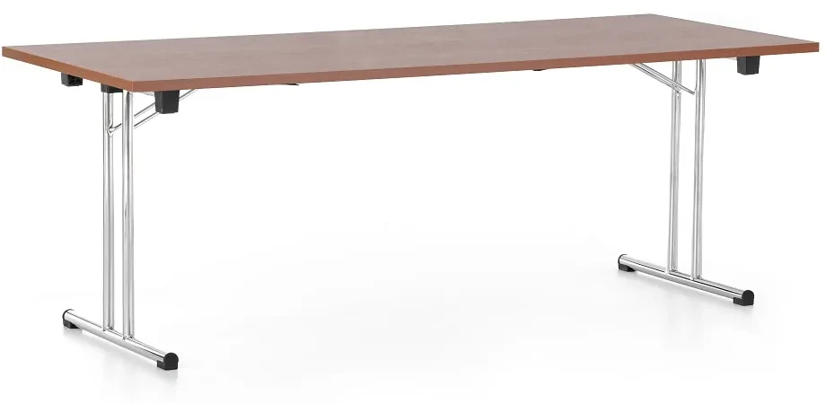 Skladací stôl 200 x 80 cm, orech