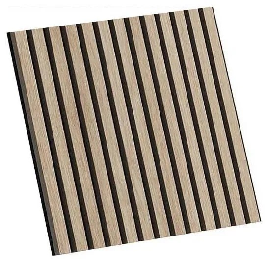 BATH DELUXE 54-060-08-86-12 - SADA 4x Akustický obkl. panel DANVIKEN 60x60 cm dub