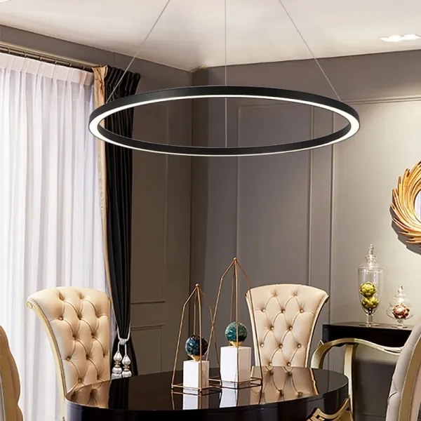 Immax NEO 07158-B80 - LED Stmievateľný luster FINO LED/60W/230V Tuya čierna + DO