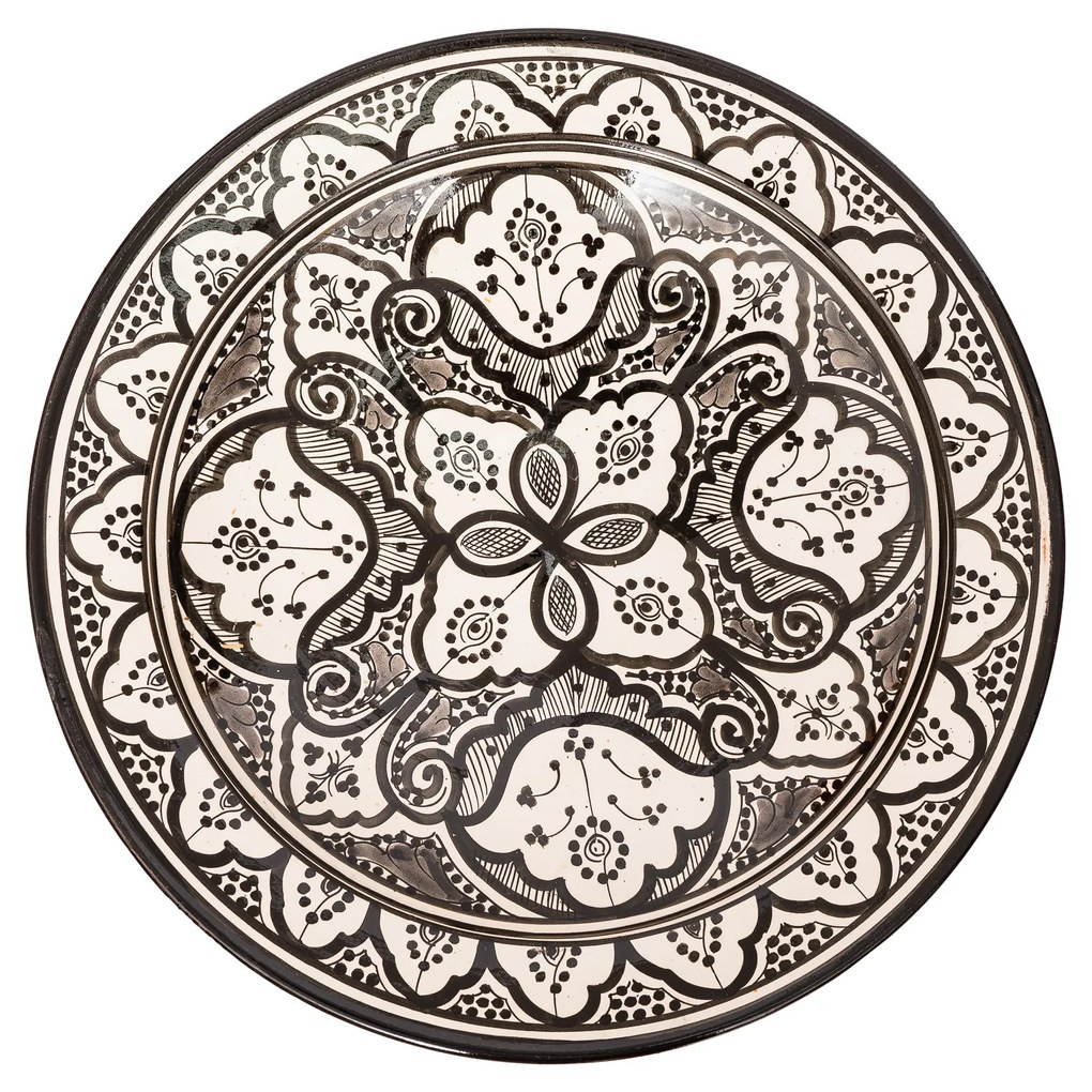 Orientálny marocký tanier 40cm (rôzne vzory)