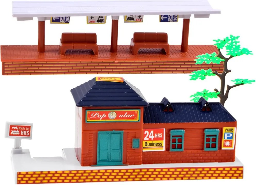 Veľká elektrická diaľkovo ovládaná vlaková súprava VLÁK NA DIAĽKOVÉ OVLÁDANIE RC0346