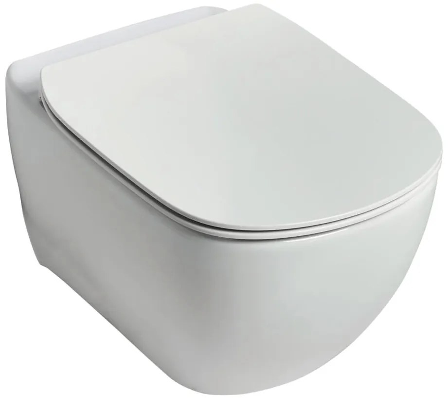 Ideal Standard Tesi - závesné WC s doskou SoftClose, AquaBlade, biela, T354601