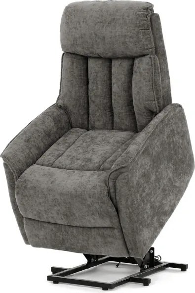 Polohovacie kreslo sivé, elektrické TV-H9727 GREY2