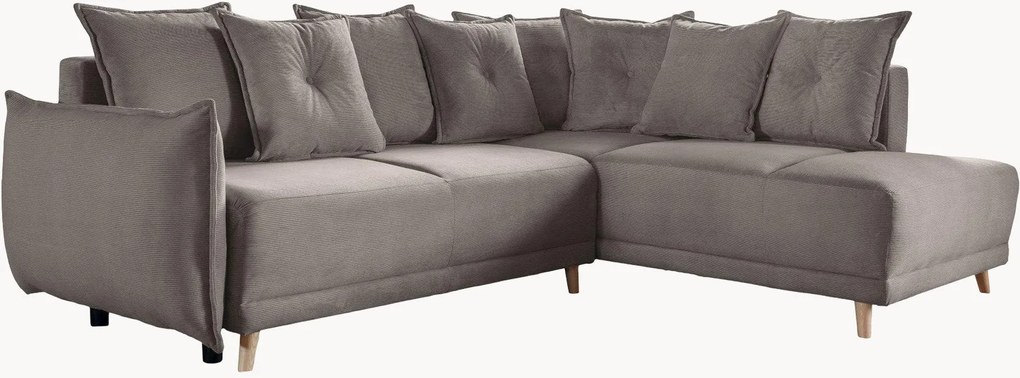 Menčestrová rohová pohovka's úložným priestorom Lazy Lukka