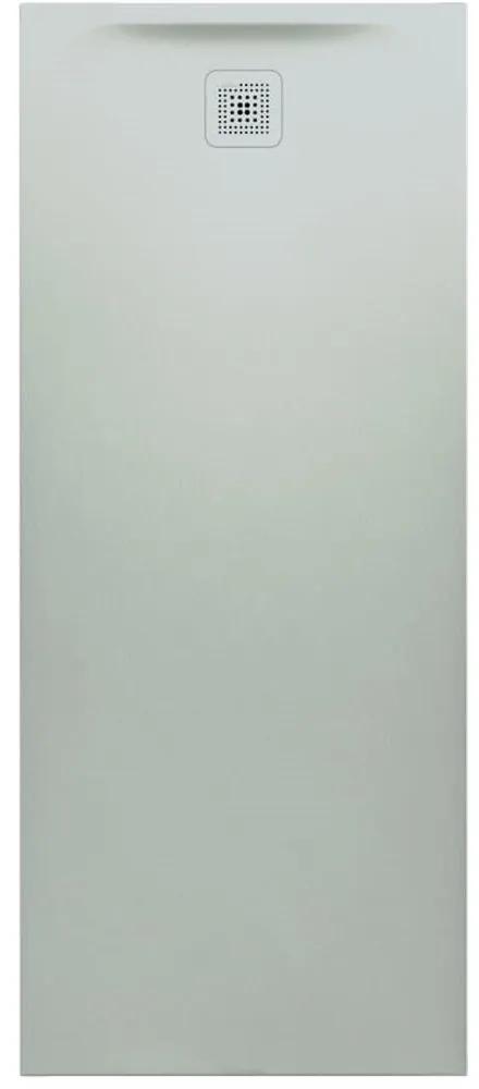 LAUFEN Pro obdĺžniková sprchová vanička z materiálu Marbond, odtok na kratšej strane, 1800 x 750 x 46 mm, svetlá šedá, H2149590770001