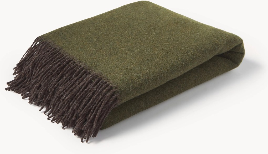 Vlnený obojstranný pléd Double Face