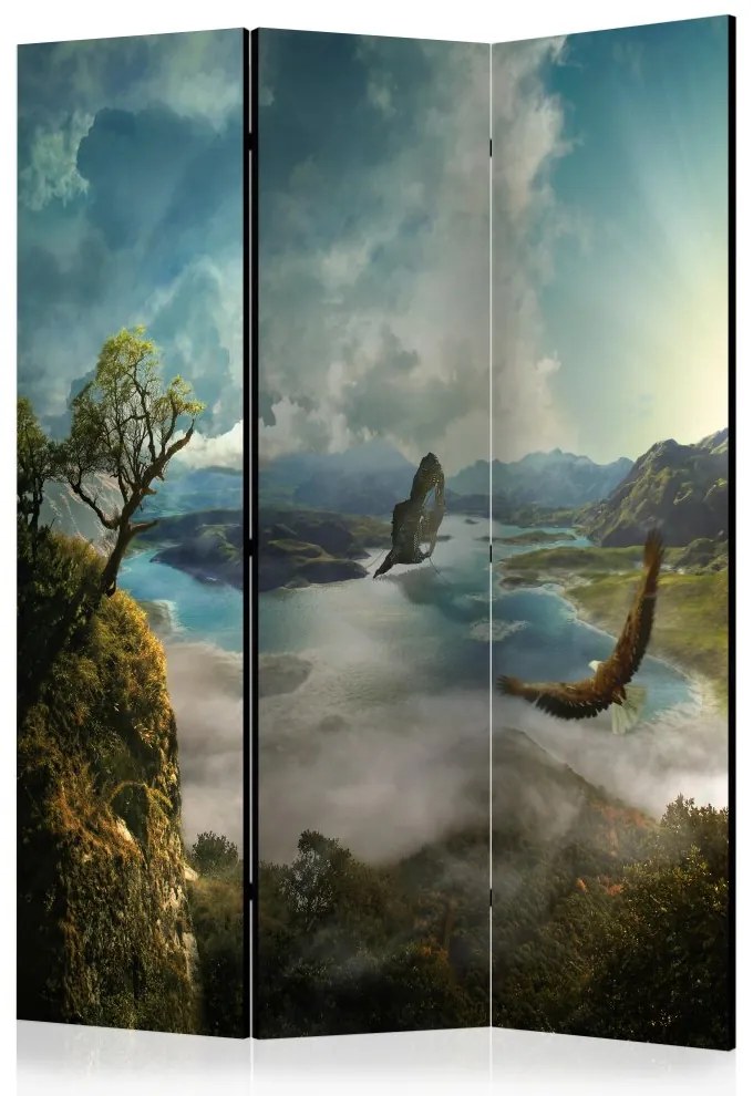 Artgeist Paraván - Flight over the Lake [Room Dividers]