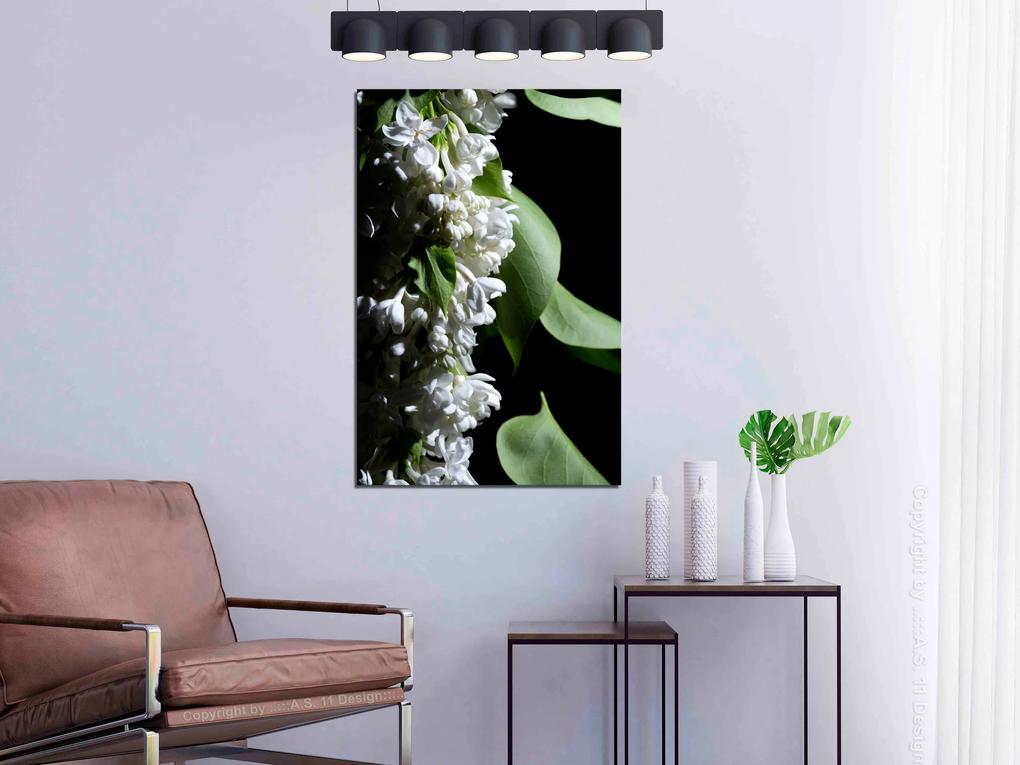 Artgeist Obraz - Lilacs Detail (1 Part) Vertical Veľkosť: 80x120, Verzia: Premium Print