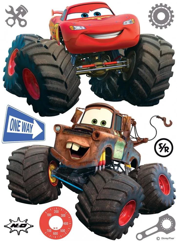 AG Design Auta od Pixar III. - nálepka na stenu 65x85 cm