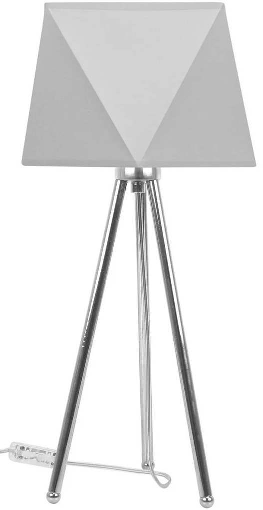 Stolná lampa Diamond, 1x textilné tienidlo (výber z 10 farieb), (výber z 3 farieb konštrukcie)