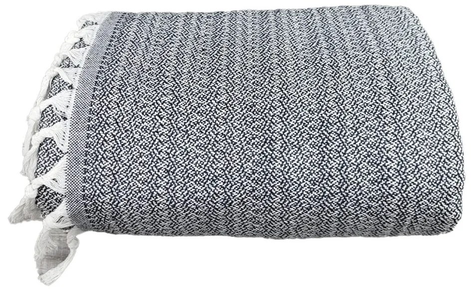 Prehoz na posteľ OVERKAST GREY 240x260cm