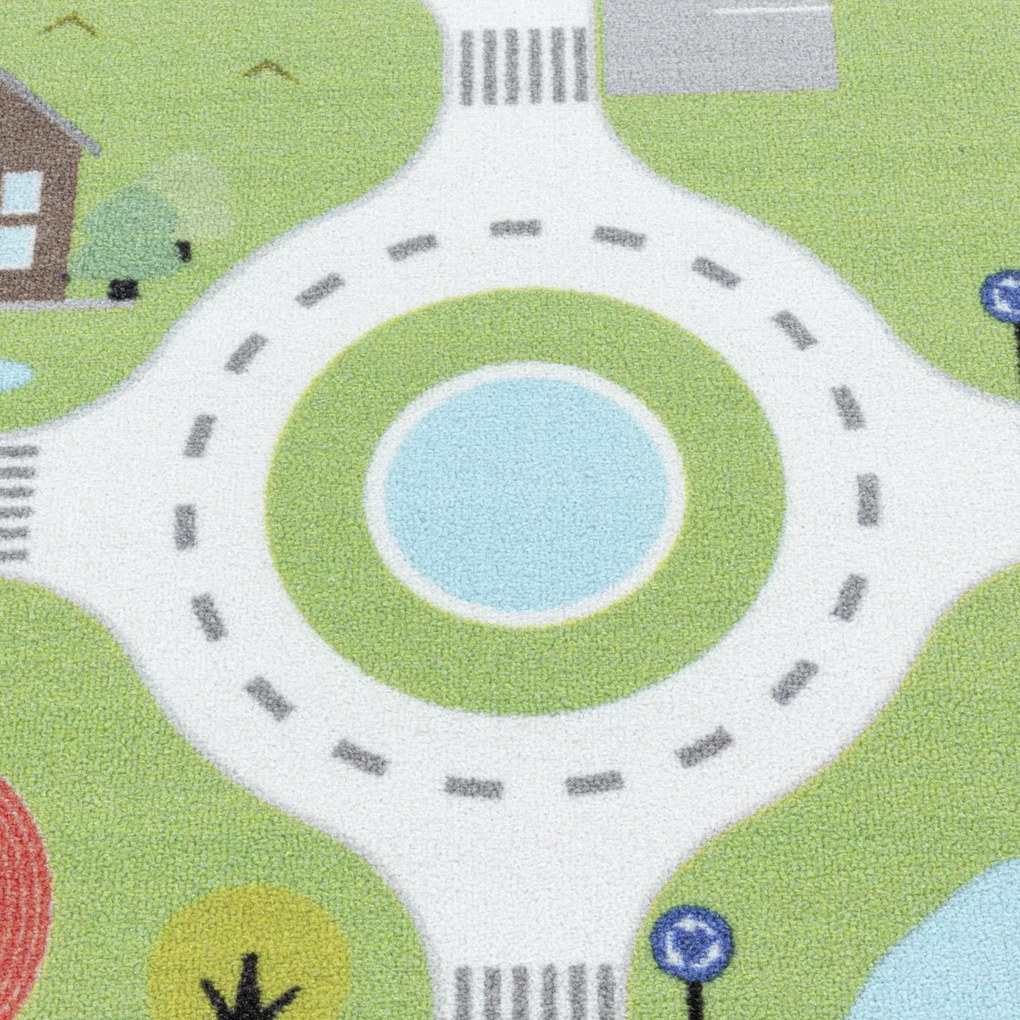 Ayyildiz, Kusový koberec Play 2902 green, 100x150, zelená, detská izba