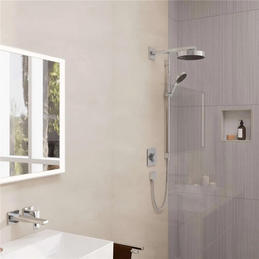 HANSGROHE ShowerSelect Comfort E termostat pod omietku pre 2 spotrebiče, chróm, 15572000
