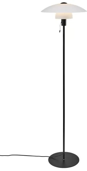 Nordlux - Podlahová lampa VERONA 1xE27/40W/230V čierna