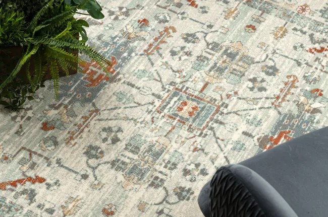 Koberec SOHO 477.09.LA100 OSTA naturálny béžový / zelený