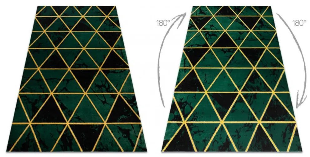 Kusový koberec Kyras zelený 120x170cm