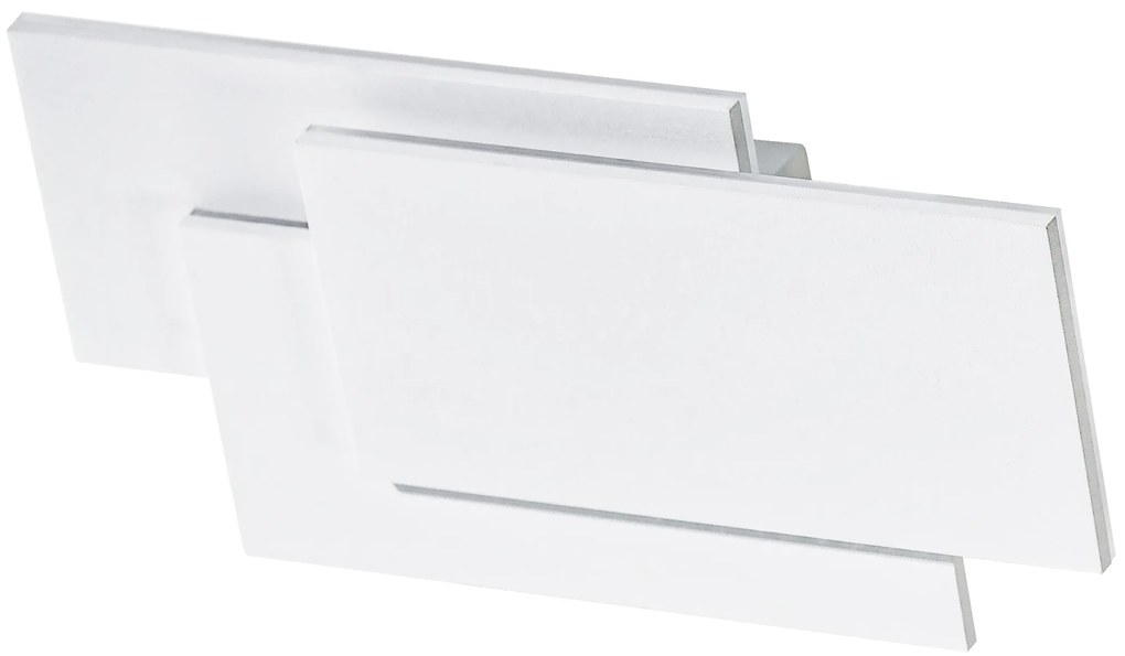 LED nástenné svietidlo Clover square biele