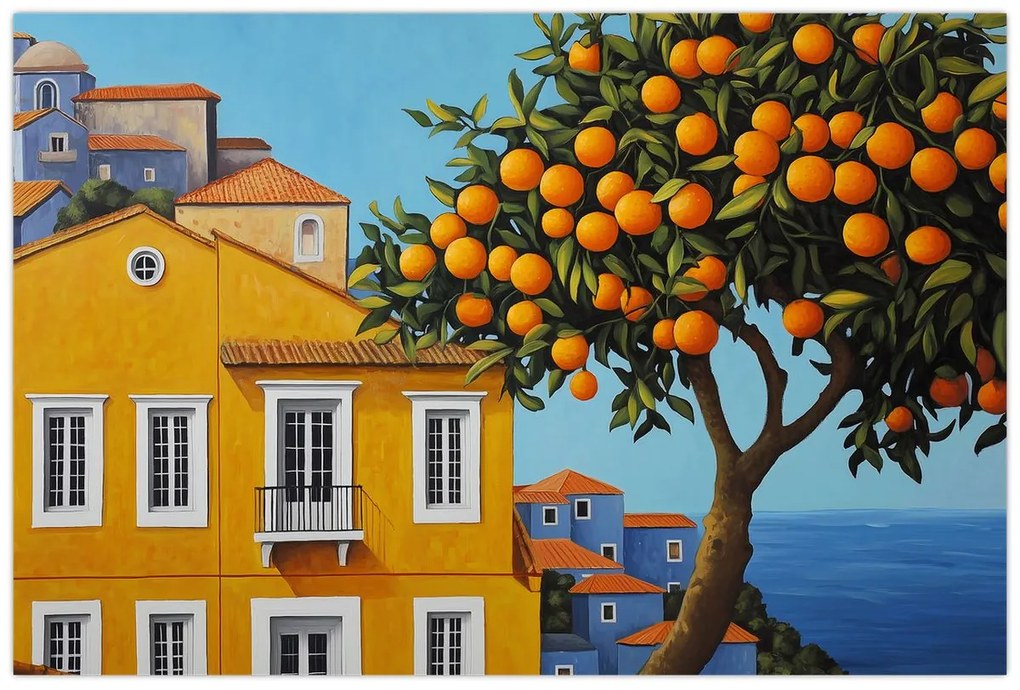 Obraz - Pomarančovník (90x60 cm)