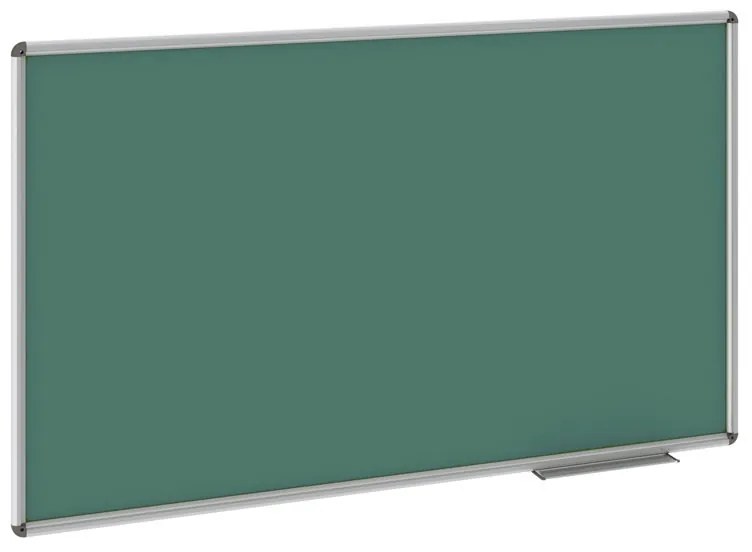 Magnetická zelená popisovacia tabuľa pre popis kriedou, 900 x 1500 mm