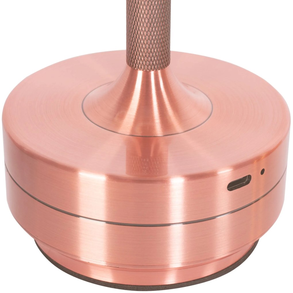 Toolight Toolight, bezdrôtová USB dotyková nočná lampa APP1374-T, medená matná, OSW-08638