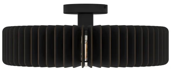 Eglo 900831 - Stropné svietidlo PALOMBAIA 1xE27/40W/230V čierna