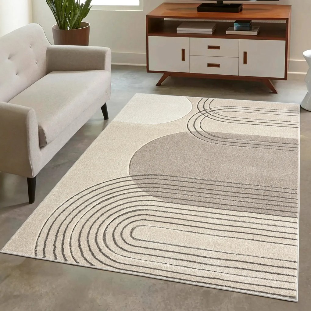 Dekorstudio Moderný koberec BONITO 7157 hnedý Rozmer koberca: 80x150cm