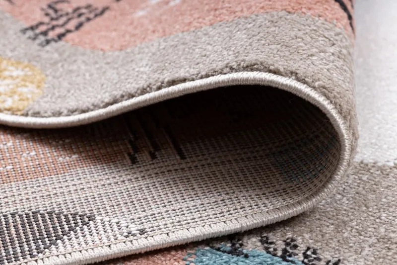 Detský kusový koberec Fun Kittens Cats beige, 120x170, viacfarebná, detská izba, Dywany Łuszczów