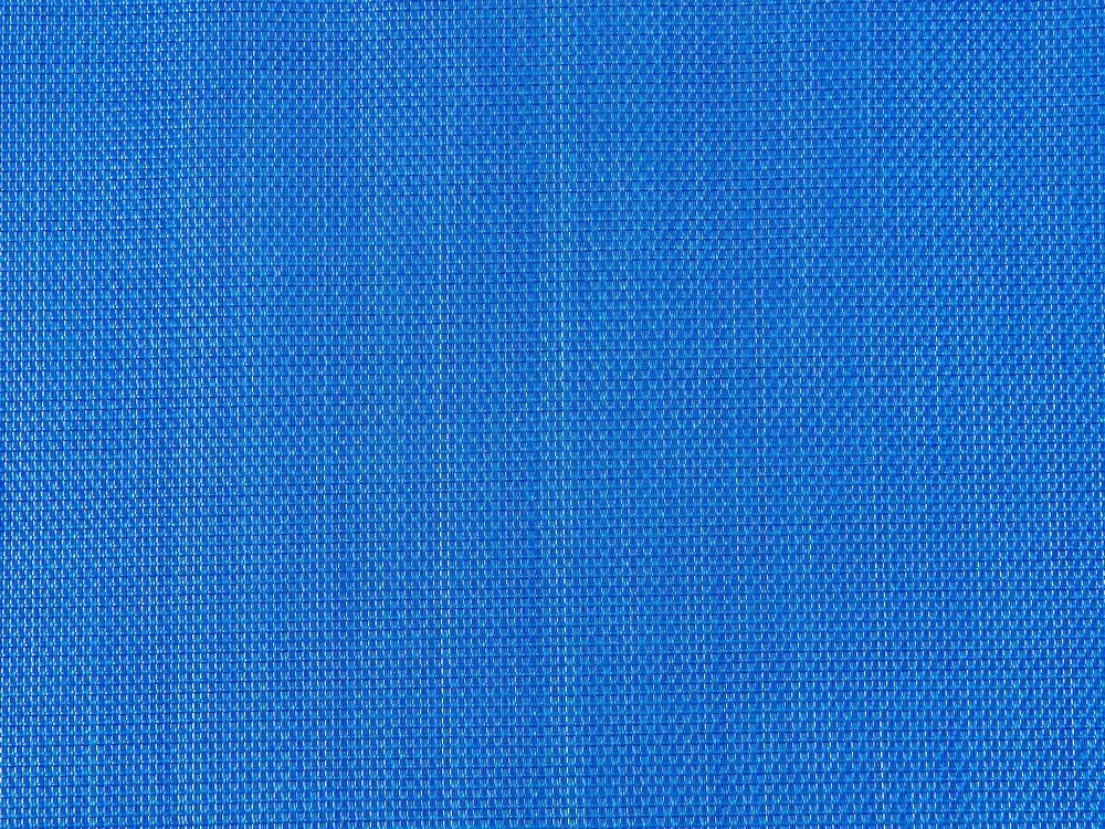 Skladacia plážová stolička modrá/čierna LOCRI II Beliani