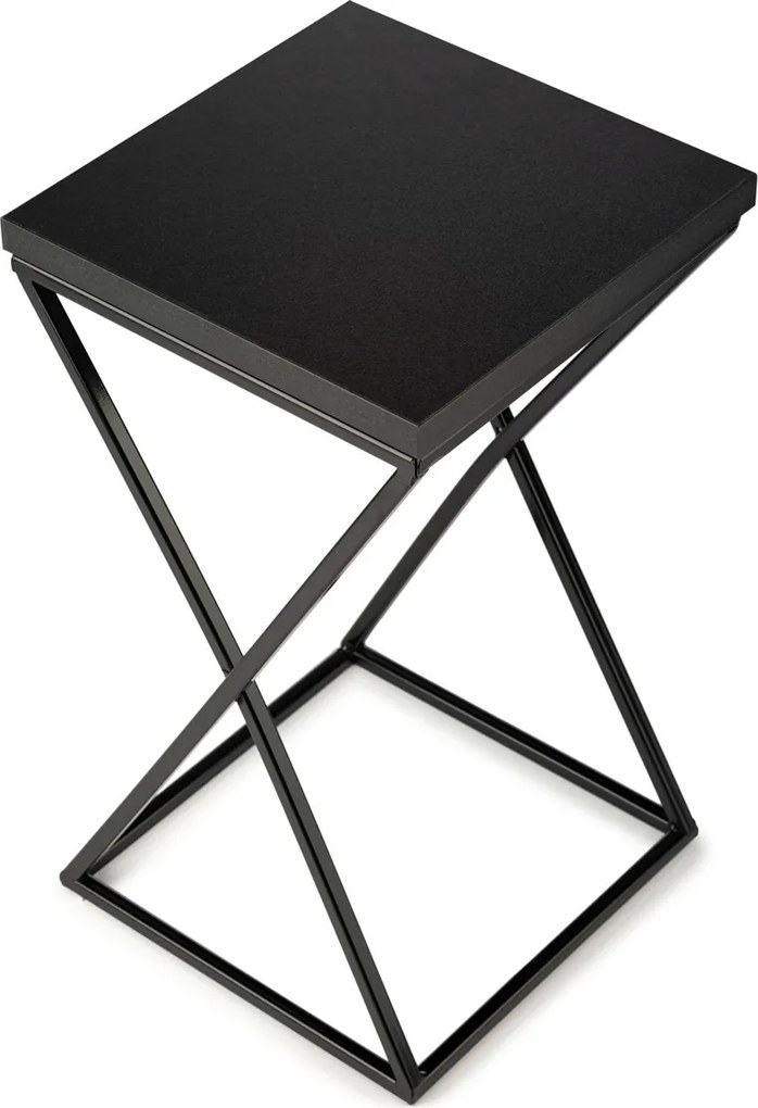 STOJAN NA KVETINÁČ LOFT6 40X24X24 CM ČIERNA