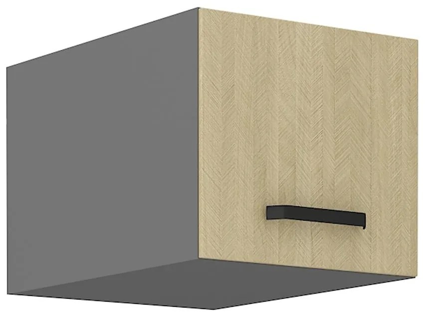 Kuchynská skrinka SCANDI jedľa/antracitová 40 nagu-36 1f