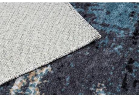 MIRO 51454.802 umývací koberec Abstracțiune protišmykový - modrá / béžový Veľkosť: 160x220 cm